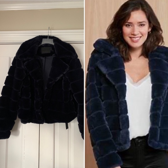 Blank NYC Jackets & Blazers - NWT Blank NYC Georgie Faux Fur Jacket